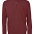 Gran Sasso Knitwear & Jumpers Gran Sasso - Cashmere/Wool 1/4 Zip Burgundy Jumper