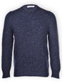 Gran Sasso Knitwear & Jumpers Gran Sasso - Crew Neck Fishermans Knit Jumper