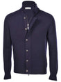 Gran Sasso Knitwear & Jumpers Gran Sasso - Full Zip With Buttons Cardigan