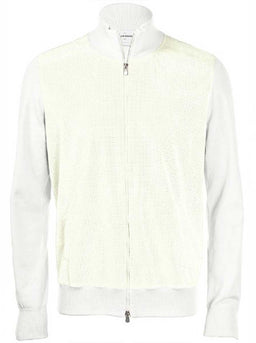 Gran Sasso Knitwear & Jumpers Gran Sasso - Merino & Alcantara Stone Hybrid
