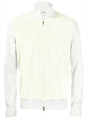 Gran Sasso Knitwear & Jumpers Gran Sasso - Merino & Alcantara Stone Hybrid