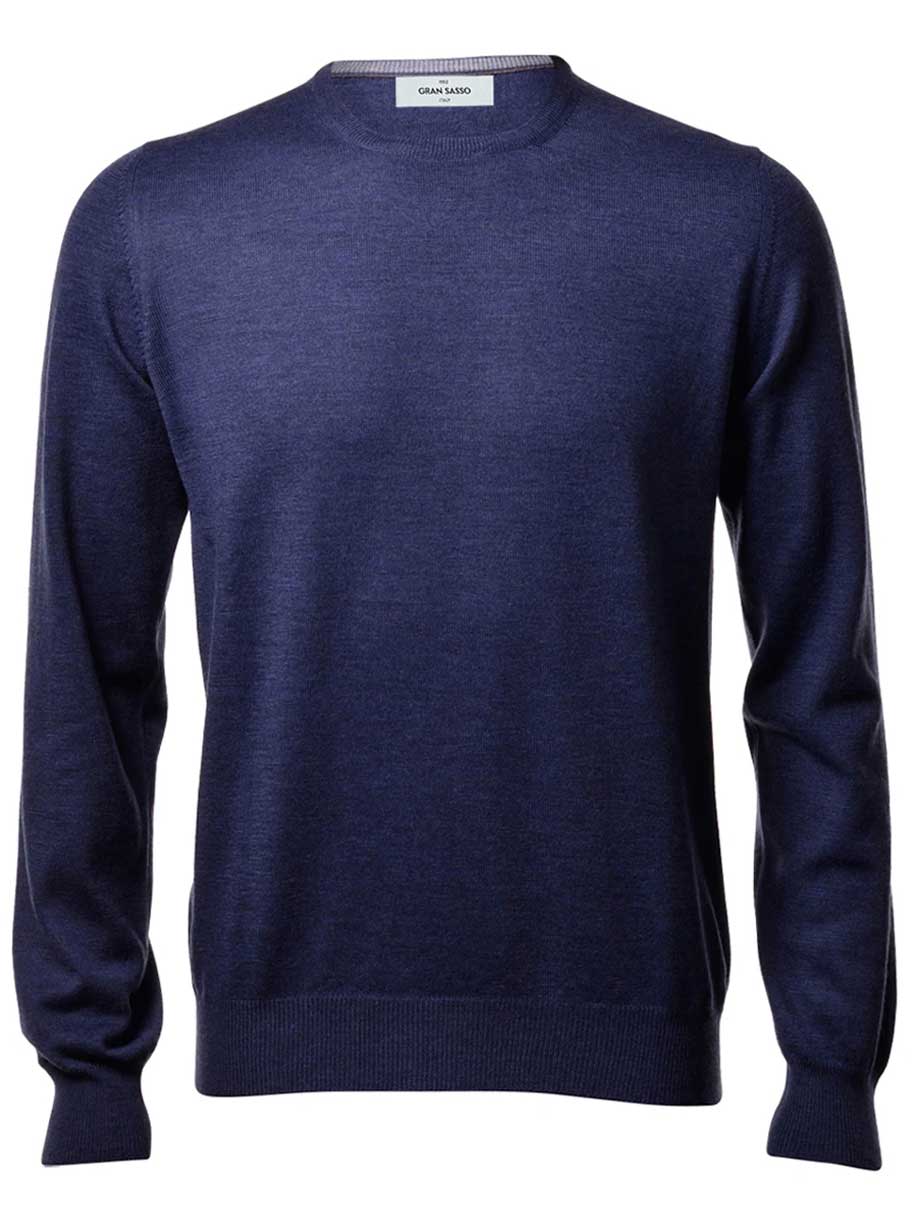 Gran Sasso Knitwear & Jumpers Gran Sasso - Merino Wool Crew Neck