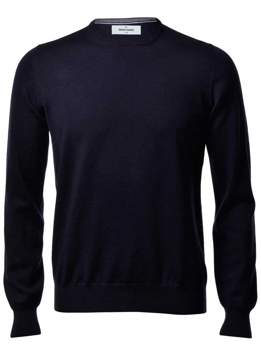 Gran Sasso Knitwear & Jumpers Gran Sasso - Merino Wool Crew Neck