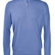 Gran Sasso Knitwear & Jumpers Gran Sasso - Merino Wool Quarter Zip Blue Knitwear