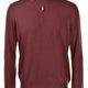 Gran Sasso Knitwear & Jumpers Gran Sasso - Merino Wool Quarter Zip Burgundy Knitwear