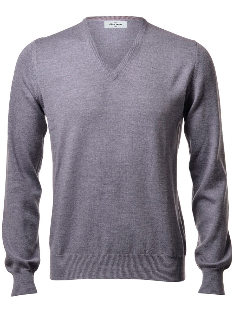 Gran Sasso Knitwear & Jumpers Gran Sasso - Merino Wool V-Neck