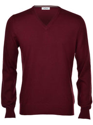 Gran Sasso Knitwear & Jumpers Gran Sasso - Merino Wool V-Neck