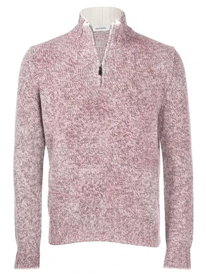Gran Sasso Knitwear & Jumpers Gran Sasso -  Mouline Quarter Zip