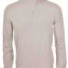 Gran Sasso Knitwear & Jumpers Gran Sasso - Seasonal Merino Wool 1/4 Zip Mock Neck