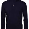 Gran Sasso Knitwear & Jumpers Gran Sasso - Seasonal Merino Wool 1/4 Zip Mock Neck