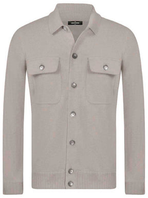 Gran Sasso Knitwear & Jumpers Gran Sasso -  Wool Beige Shacket