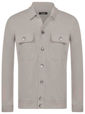 Gran Sasso Knitwear & Jumpers Gran Sasso -  Wool Beige Shacket