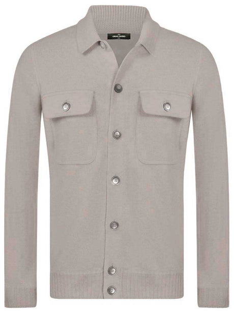 Gran Sasso Knitwear & Jumpers Gran Sasso -  Wool Beige Shacket