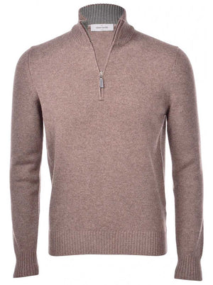 Gran Sasso Knitwear & Jumpers Gran Sasso -  Wool/Cashmere Quarter Zip