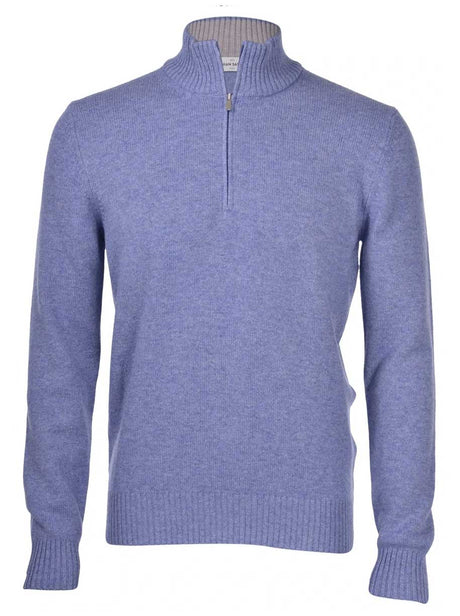 Gran Sasso Knitwear & Jumpers Gran Sasso -  Wool/Cashmere Quarter Zip