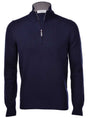 Gran Sasso Knitwear & Jumpers Gran Sasso -  Wool/Cashmere Quarter Zip