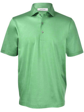Gran Sasso Polo & T-Shirts Gran Sasso - Mercerised Cotton Green Polo Shirt