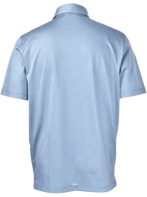 Gran Sasso Polo & T-Shirts Gran Sasso - Mercerised Cotton Sky Polo Shirt