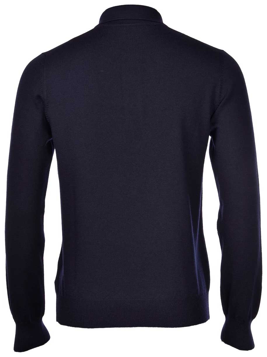 Gran Sasso Polo & T-Shirts Gran Sasso - Merino Wool Long Sleeve Polo