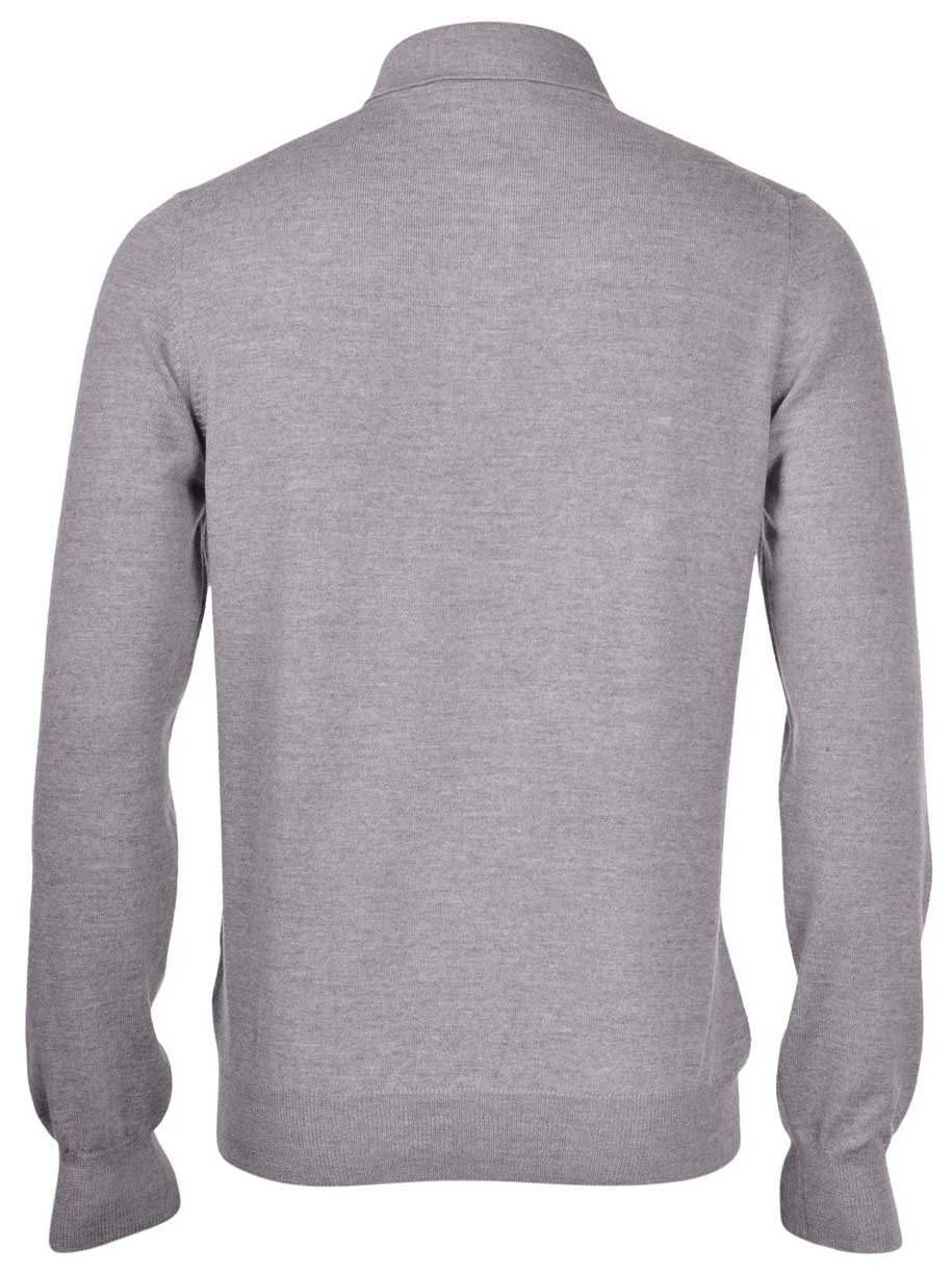 Gran Sasso Polo & T-Shirts Gran Sasso - Merino Wool Long Sleeve Polo