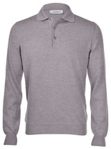 Gran Sasso Polo & T-Shirts Gran Sasso - Merino Wool Long Sleeve Polo