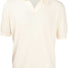 Gran Sasso Polo & T-Shirts Gran Sasso - Textured Cotton Cream Polo Shirt