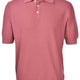 Gran Sasso Polo & T-Shirts Gran Sasso - Textured Cotton Rose Polo Shirt