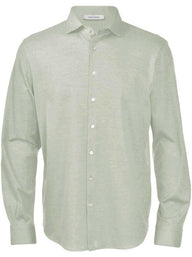 Gran Sasso Shirts Gran Sasso - Cotton Piqué Green Shirt