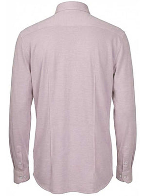 Gran Sasso Shirts Gran Sasso - Cotton Piqué Pink Shirt