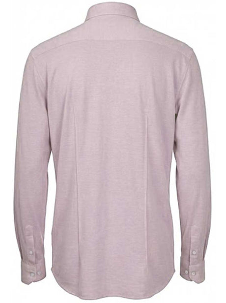 Gran Sasso Shirts Gran Sasso - Cotton Piqué Pink Shirt