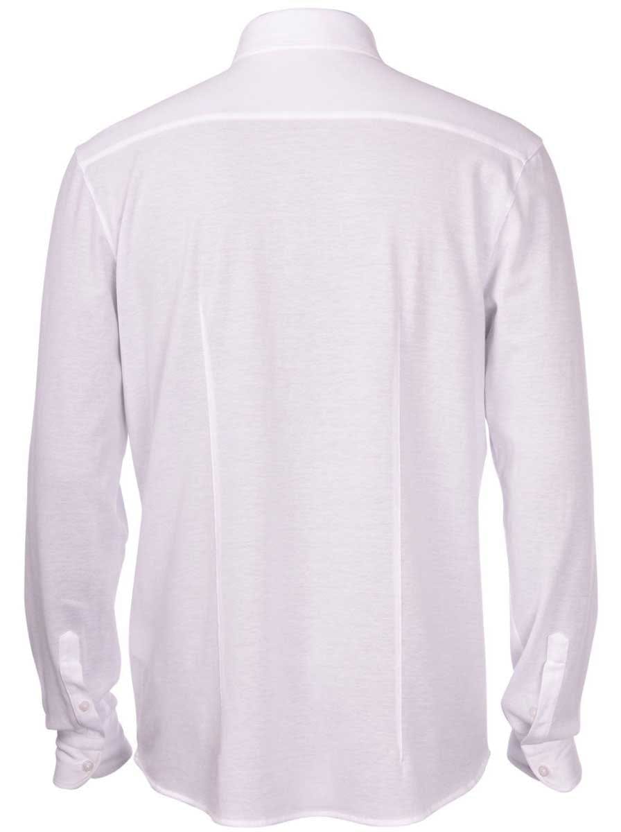 Gran Sasso Shirts Gran Sasso - Cotton Piqué White Shirt