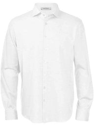 Gran Sasso Shirts Gran Sasso - Cotton Piqué White Shirt