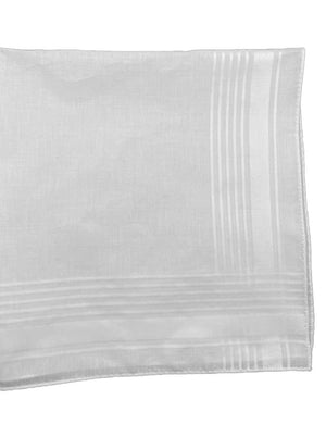 Guasch Handkerchiefs Guasch - 3 Hand Rolled Cotton Handkerchiefs