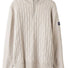Holebrook Knitwear & Jumpers Holebrook - Alvin ¼ Zip Knitted Windproof Off White Sweater