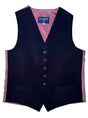 Hunt & Holditch Waistcoat Hunt & Holditch - Cotton Moleskin Navy Waistcoat