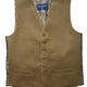 Hunt & Holditch Waistcoat Hunt & Holditch - Cotton Moleskin Taupe Waistcoat