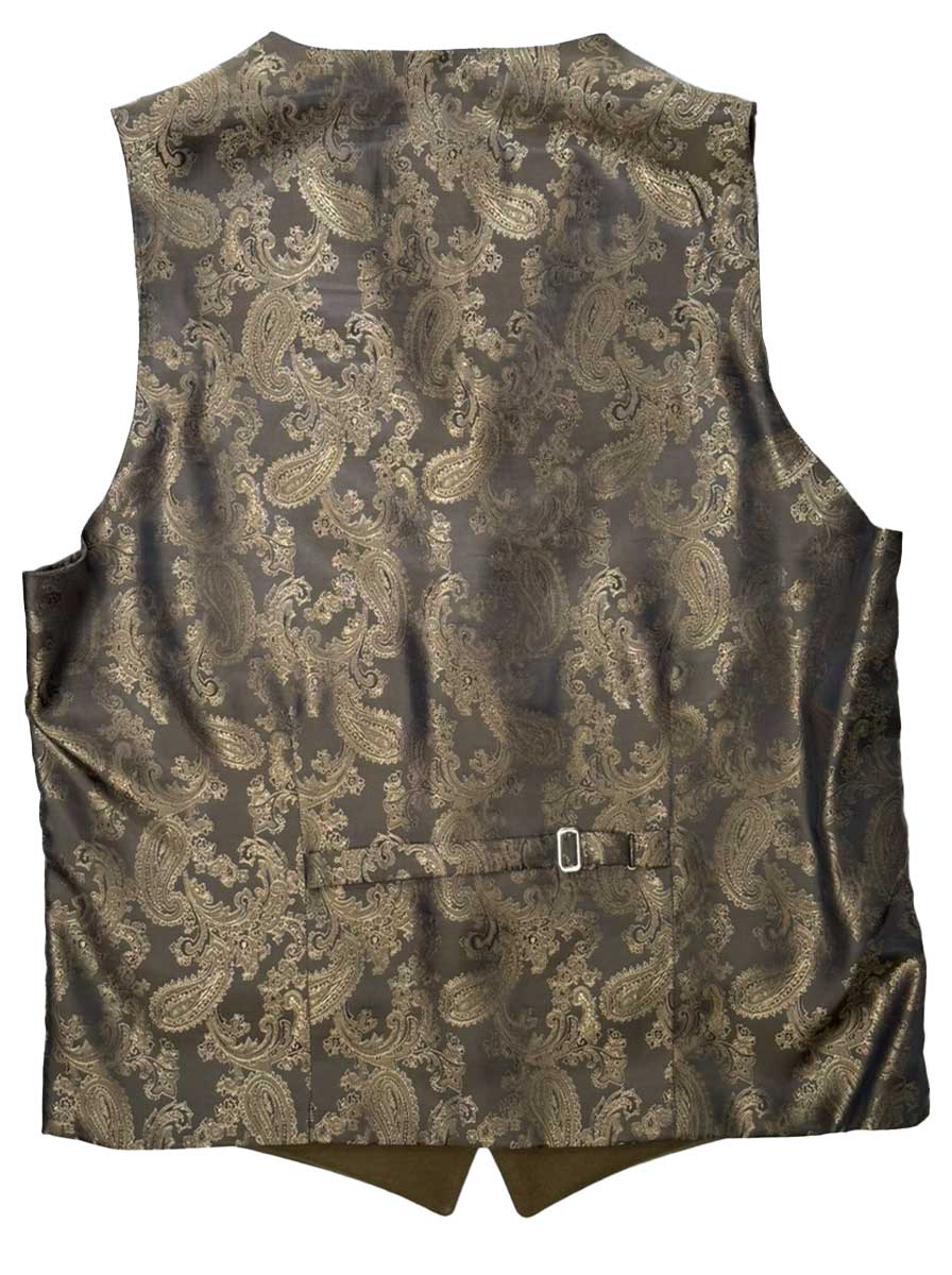 Hunt & Holditch Waistcoat Hunt & Holditch - Cotton Moleskin Taupe Waistcoat