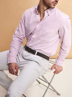 Huxley Tanner Belt Huxley Tanner - 35mm Suede Brown Belt