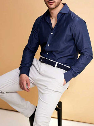 Huxley Tanner Belt Huxley Tanner - 35mm Suede Midnight Belt