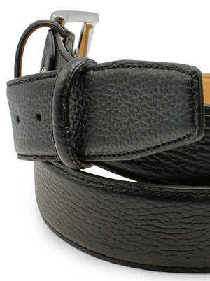 Huxley Tanner Belt Huxley Tanner - 40mm Leather Jeans Black Belt
