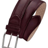 Leyva Belt Leyva - Leather Belt - Burgundy