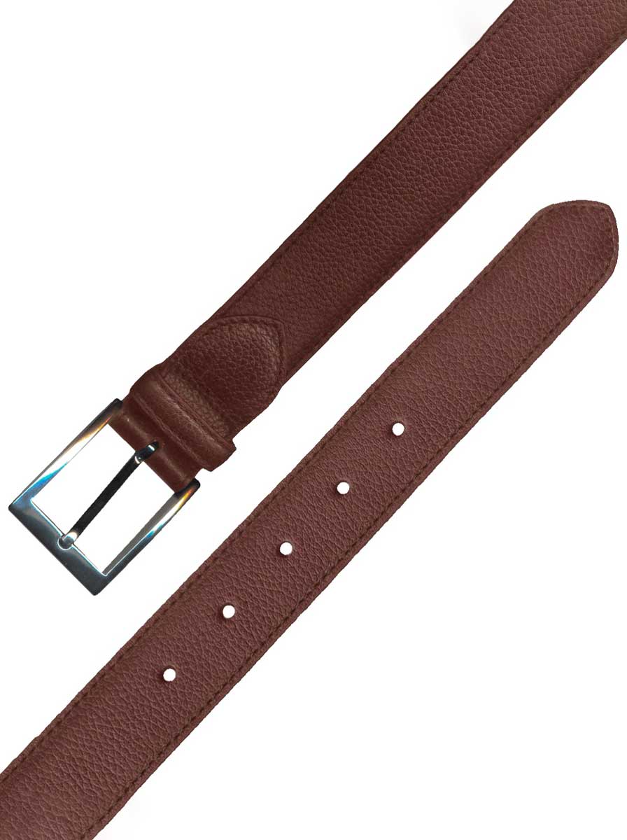 Leyva Belt Leyva - Leather Belt - Cognac Grain