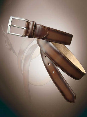 Leyva Belt Leyva - Leather Belt - Cognac