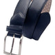 Leyva Belt Leyva - Leather Belt - Navy