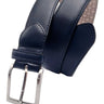 Leyva Belt Leyva - Leather Belt - Navy