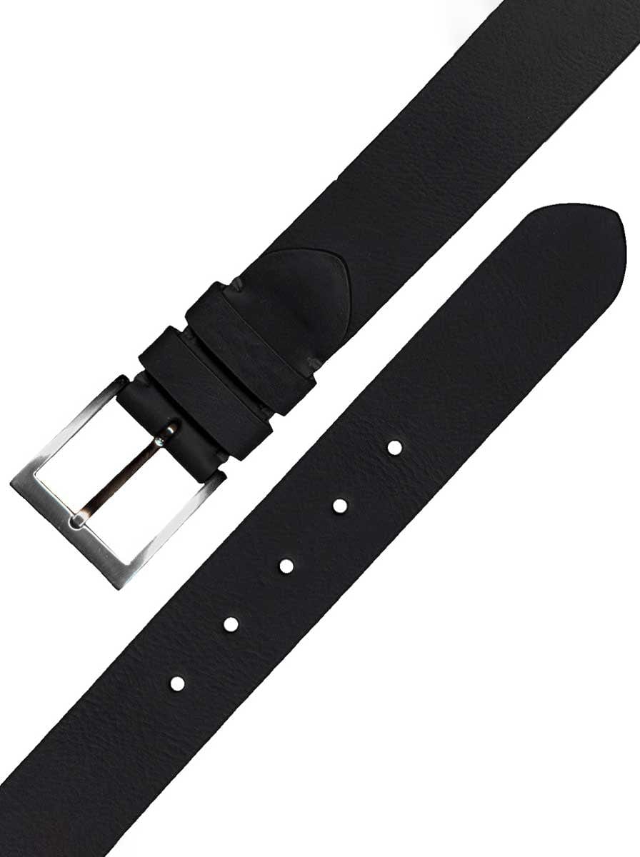 Leyva Belt Leyva - Leather Jeans Belt - Black