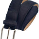 Leyva Belt Leyva - Suede Belt - Navy