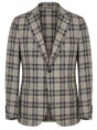 Luigi Bianchi Jacket/Blazer L.B.M - Cotton Unstructured Check Jacket