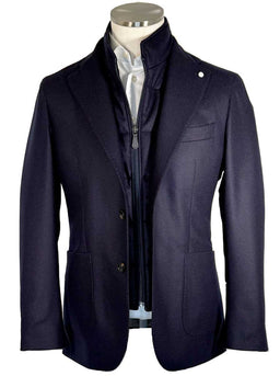 Luigi Bianchi Jacket/Blazer Luigi Bianchi - Flannel Travel Blazer