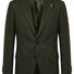 Luigi Bianchi Jacket/Blazer Luigi Bianchi - Herringbone Wool Green Blazer